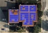 Schematic plans for Belleville Public Library's new Solar Array Installation