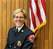 City of Belleville Fire Chief, Stephanie Mills