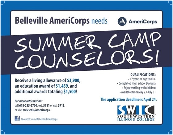 Americorp Summer Camp Counselors Want Ad