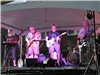 Band on stage at Tour de Belleville