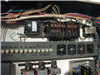 Electric panel controls for pumps, nozzles, filters and lighting effects