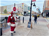 Promoting Belleville's Downtown Businesses, Santa on the Square, and Open-Air Christmas Market