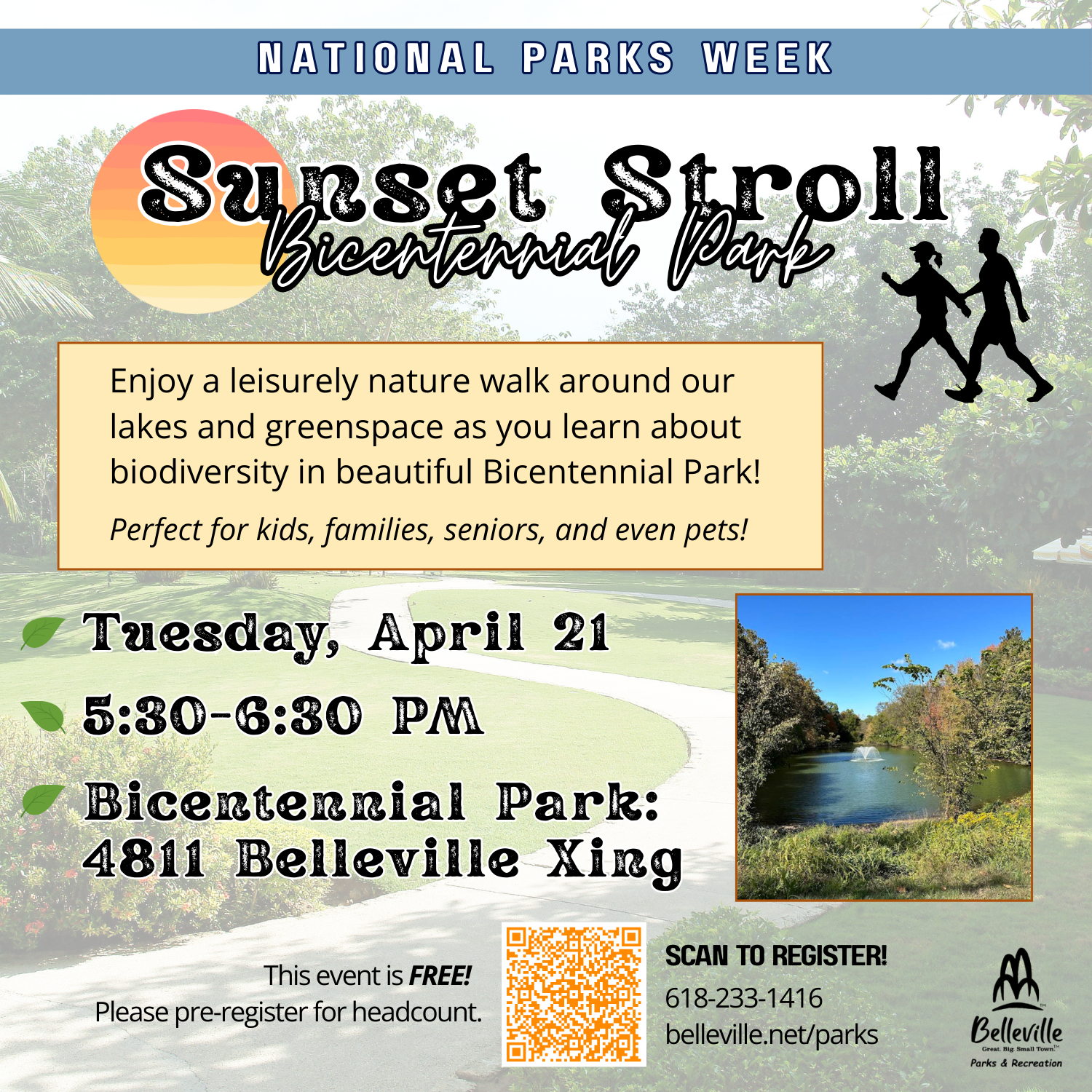 Sunset Stroll Square