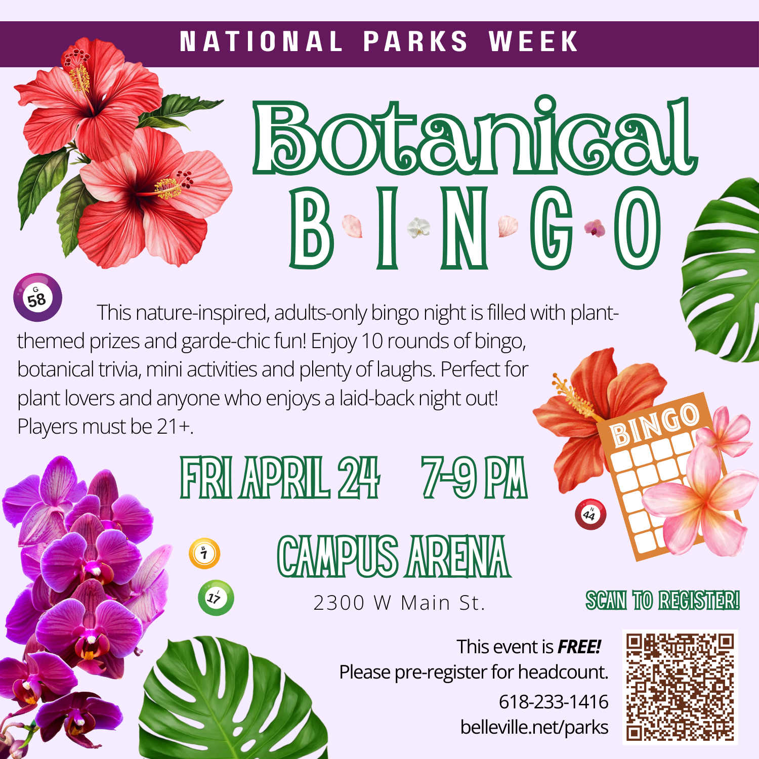 Botanical Bingo Square